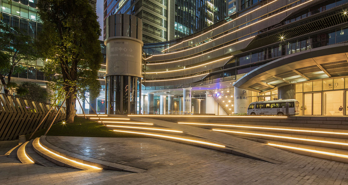 大冲旧改项目回迁出租区和商务中心